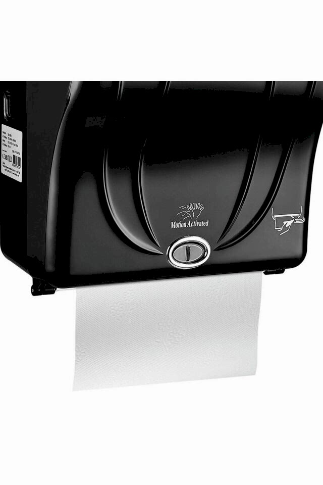 Sensörlü Kağıt Havlu Dispenseri 21 Cm Siyah