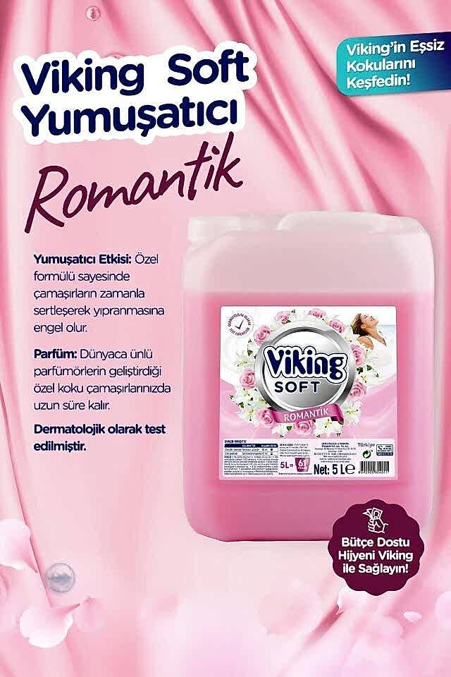 Çamaşır Yumuşatıcısı Romantik 5 Litre 1 Adet